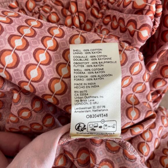 Free People Women's Star Dip Mini Dress Glass Roses Combo NEW - Size S - Picture 6 of 8